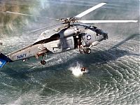 Transport: helicopter in action
