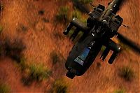 Transport: helicopter in action