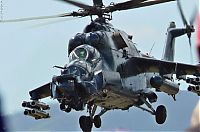 Transport: helicopter in action