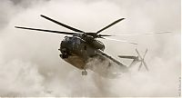 Transport: helicopter in action