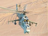 Transport: helicopter in action