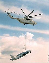 Transport: helicopter in action