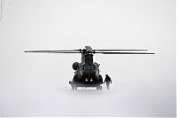 Transport: helicopter in action