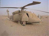 Transport: helicopter in action