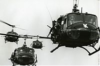 Transport: helicopter in action