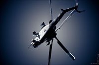 Transport: helicopter in action
