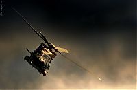 Transport: helicopter in action