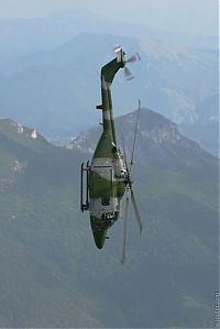 Transport: helicopter in action