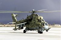 Transport: helicopter in action