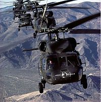 Transport: helicopter in action