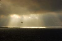Transport: helicopter in action