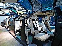 Transport: Electric superbus, Abu Dhabi, Dubai, United Arab Emirates