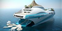 Transport: Tropical Island Paradise by Yacht Island Design