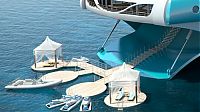 Transport: Tropical Island Paradise by Yacht Island Design