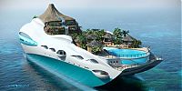 Transport: Tropical Island Paradise by Yacht Island Design