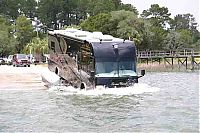 Transport: luxurious amphibious bus