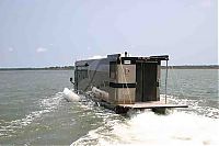 Transport: luxurious amphibious bus