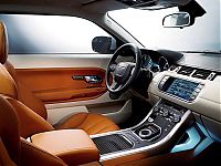 Transport: expensive car interior