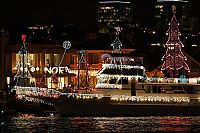 Transport: The Newport Beach Christmas Boat Parade, Newport Beach, California, United States