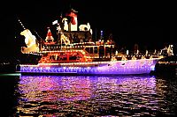 Transport: The Newport Beach Christmas Boat Parade, Newport Beach, California, United States