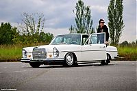 Transport: classic vintage mercedes-benz