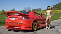 Transport: Mercedes McLaren SLR 999 Red Gold Dream by Ueli Anlicker