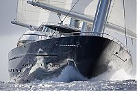 Transport: Maltese Falcon yacht by Perini Navi
