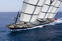 Transport: Maltese Falcon yacht by Perini Navi