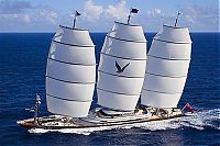 Transport: Maltese Falcon yacht by Perini Navi