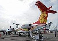 Transport: Embraer Legacy 650, Jackie Chan private jet