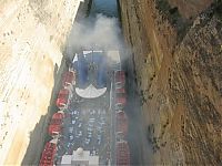 Transport: The Corinth Canal, Aegean Sea, Greece