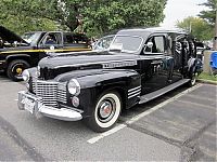 Transport: hearse funeral vehicle