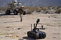 Transport: EOD bomb explosive ordnance disposal robot