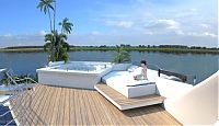 Transport: Orsos Islands, luxury floating island