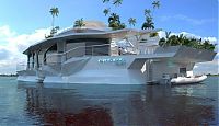 Transport: Orsos Islands, luxury floating island