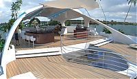 Transport: Orsos Islands, luxury floating island