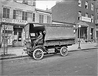 Transport: antique retro classic car