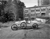 Transport: antique retro classic car