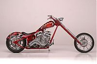 Transport: Custom chopper by Rick Fairless, Strokers Dallas