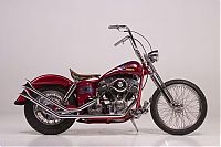 Transport: Custom chopper by Rick Fairless, Strokers Dallas