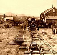 Transport: History: Rail transportation in the United States