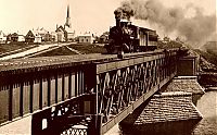 Transport: History: Rail transportation in the United States