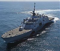 Transport: LCS, littoral combat ship vessel