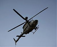 Transport: Bell OH-58 Kiowa military helicopter