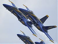 Transport: Blue Angels, flight demonstration squadron, United States Navy