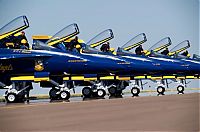 Transport: Blue Angels, flight demonstration squadron, United States Navy