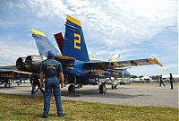 Transport: Blue Angels, flight demonstration squadron, United States Navy