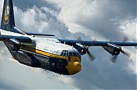 Transport: Blue Angels, flight demonstration squadron, United States Navy