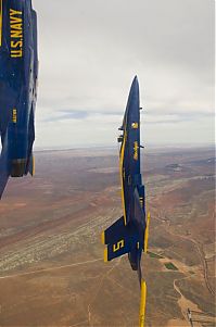 Transport: Blue Angels, flight demonstration squadron, United States Navy