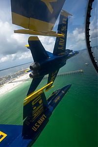 Transport: Blue Angels, flight demonstration squadron, United States Navy